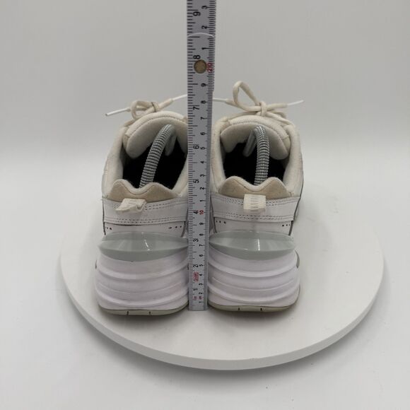 Nike M2K Tekno Women's 8.5 Chunky Sneakers Running Trainers White AO3108-100 - Picture 5 of 8